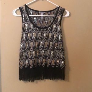 Sequin top